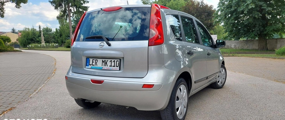 Nissan Note cena 12500 przebieg: 145000, rok produkcji 2007 z Międzylesie małe 121